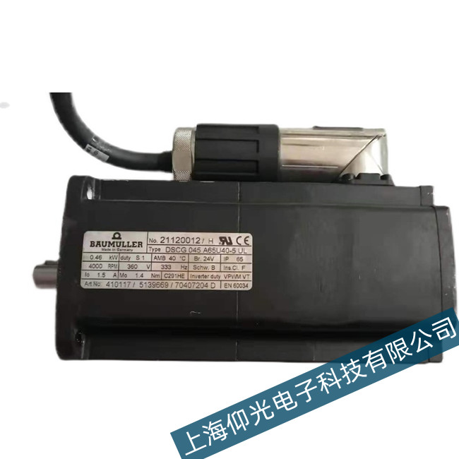 德國鮑米勒伺服電機(jī)維修案例分析