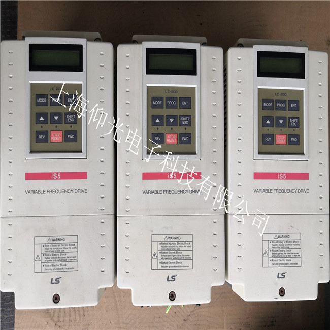 上海一臺(tái)LG-IS3-4 3.7kW變頻器一啟動(dòng)就跳“OC”怎么解決?-上海仰光