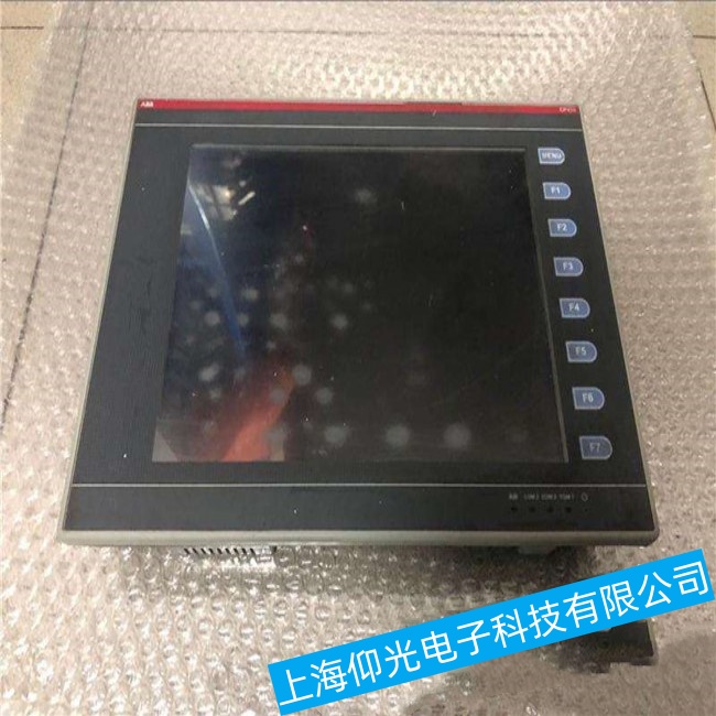 揚州自動化機(jī)械A(chǔ)BB觸摸屏CP400有顯示但無輸出故障維修2小時快修