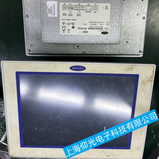 上海開(kāi)利觸摸屏00PSG001652200A出現(xiàn)圖像不穩(wěn)定故障維修當(dāng)天修好
